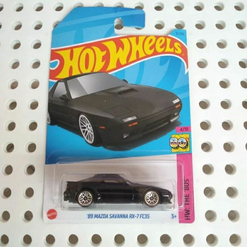 MAZDA Hot Wheels 86 馬自達薩凡納 RX-7 FC3S 黑色