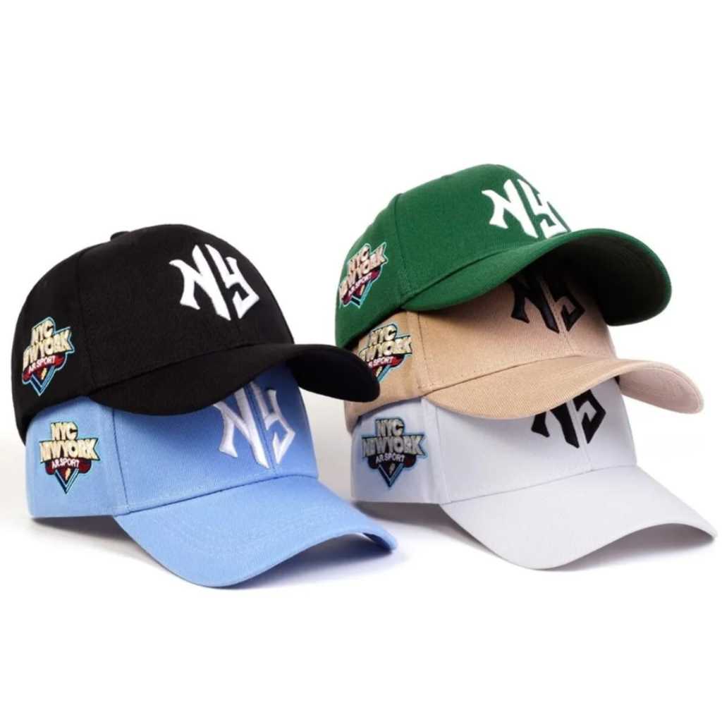 Katun 最新帽子 NYC NEW YORK AIR SPORT Distro 男士女士棉鑽