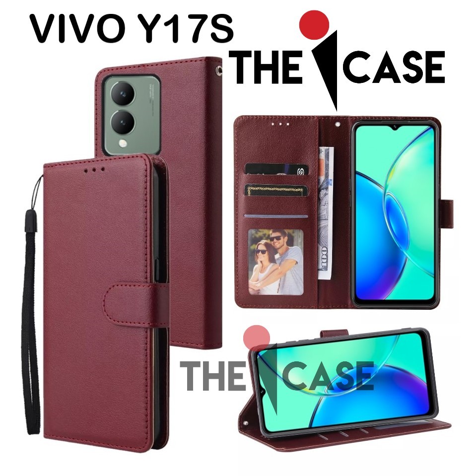 手機殼 VIVO Y17S 翻蓋款開合皮套還有照片和卡套翻蓋 hp 錶帶