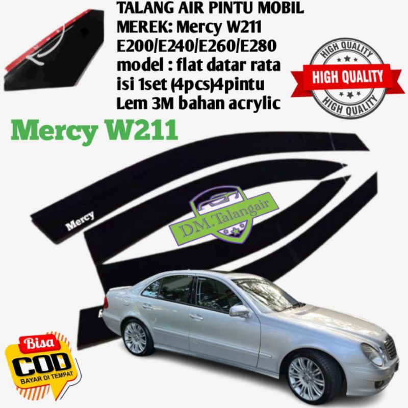 Mercy 汽車天溝 W211 E200/E240/E260/E280 平平平平模型 4 門