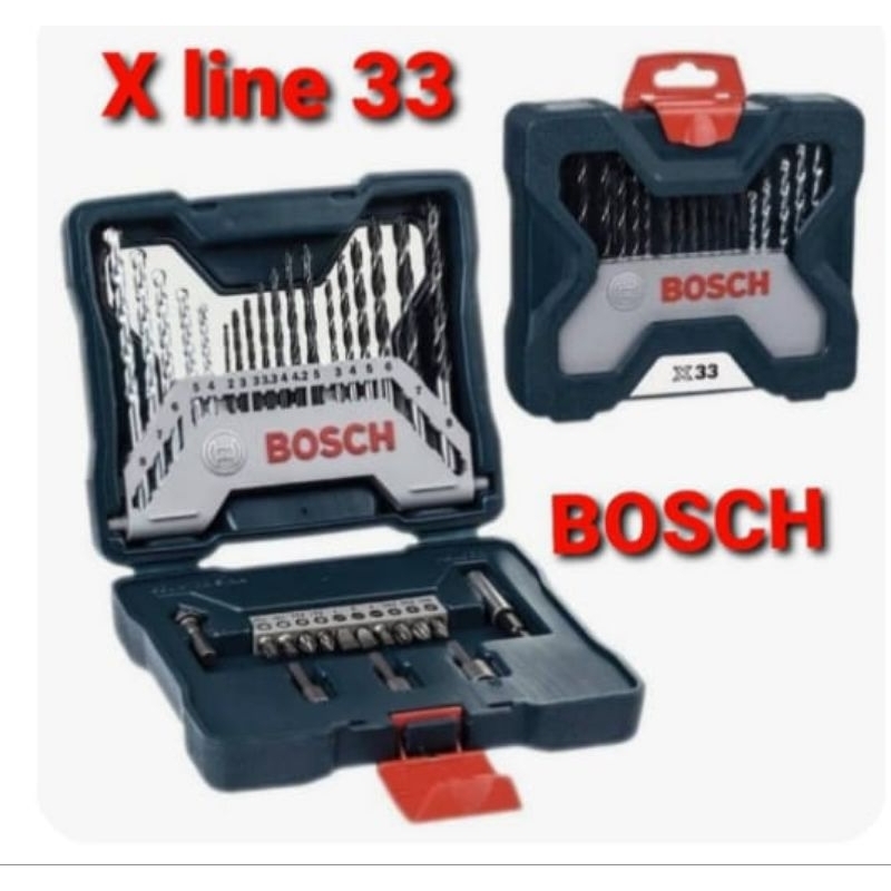 Mata Bosch 33 件 X-line 螺絲刀鑽頭