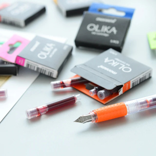Monami OLIKA 墨盒用於鋼筆補充墨水鋼筆