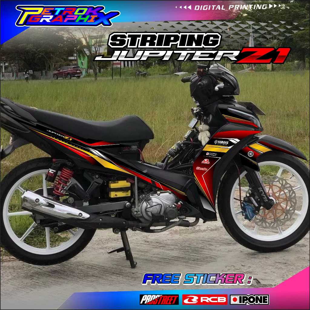 山葉 條紋變化 YAMAHA JUPITER Z1 貼紙列表變化 JUPITER Z1 摩托車