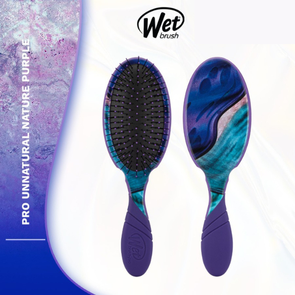 The Wet Brush Pro 非自然自然紫色抗皺梳