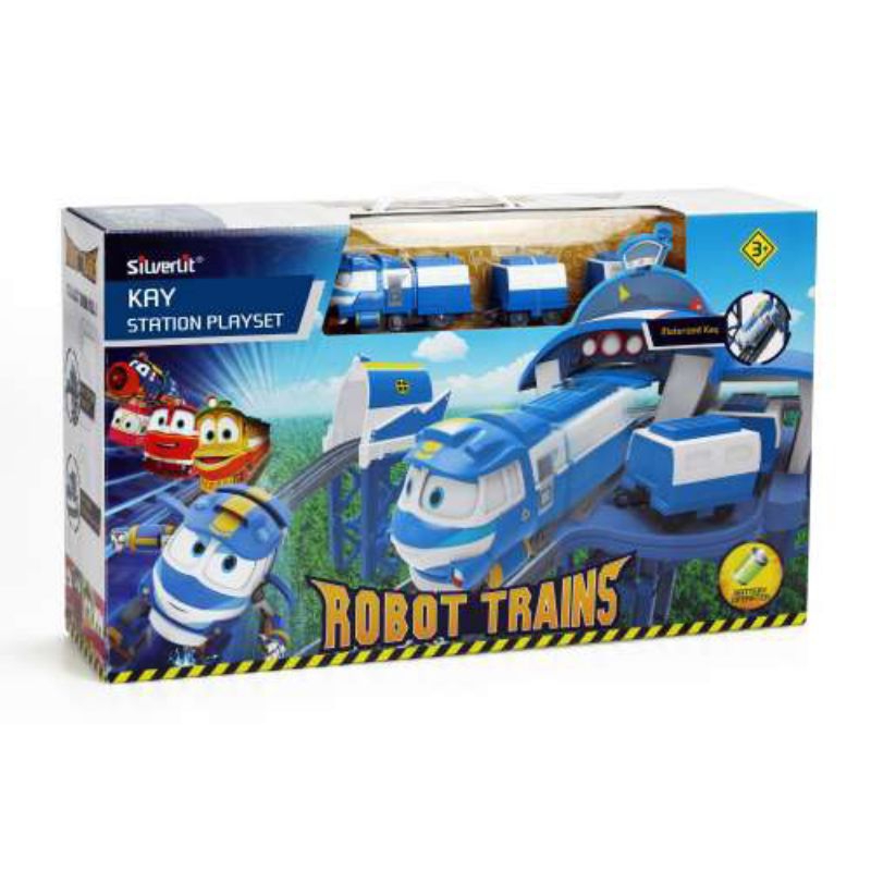玩具套裝機器人火車 Kays Station 80170