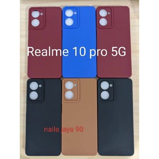 HP 軟殼外殼 REALME 10 Pro 5G 矽膠外殼 Macaron Pro 相機背面保護器手機相機手機