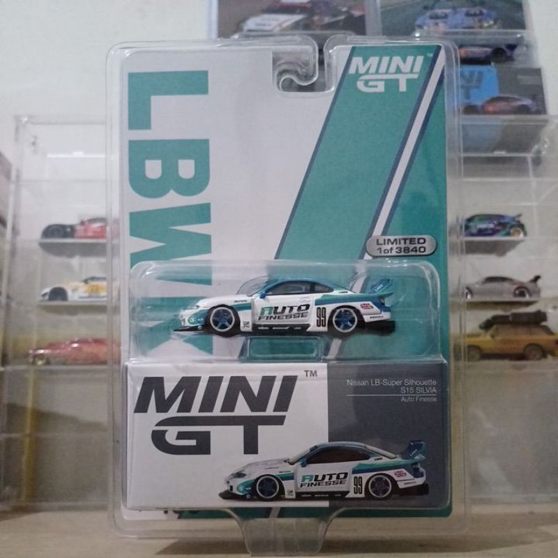 Mgt 490 Mini GT Nissan LB 超級剪影 S15 Silvia 汽車精品店
