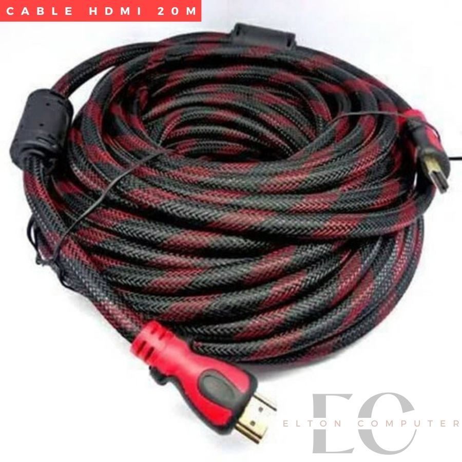 Hdmi 電纜 20m 網絡 HDMI 20m 電纜 HDMI 光纖網 20 米 HDMI 電纜 HDMI 20 米電纜