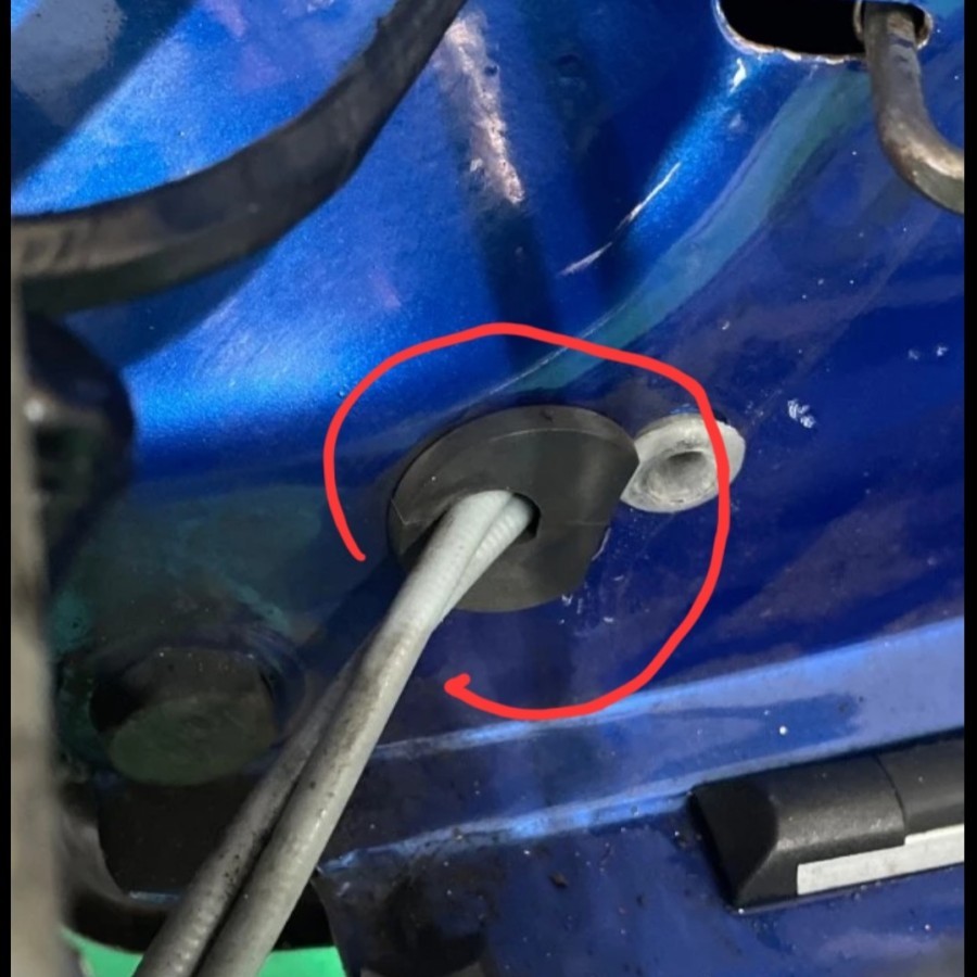 Vespa 和摩托車齒輪電纜保護橡膠