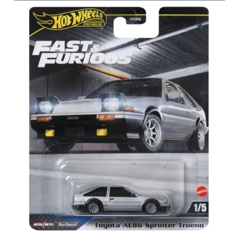 Hotwheels 高級豐田 AE86 衝刺機 trueno