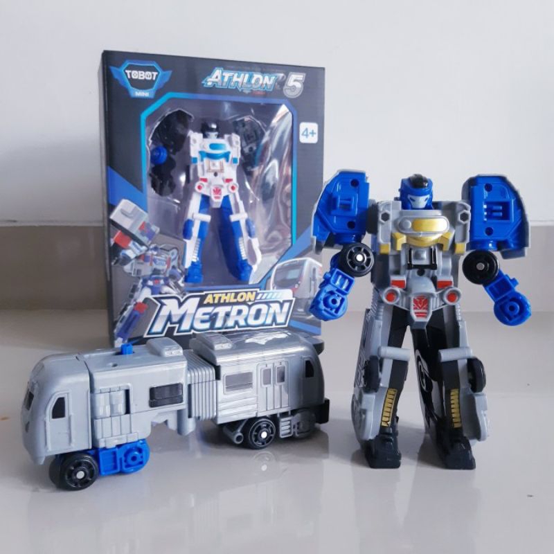 Tobot 玩具火車速龍 Metron 教育機器人趨勢兒童教育