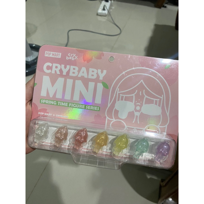 Pop Mart Crybaby 迷你春天時間公仔