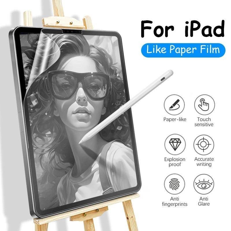 適用於 iPad Pro 11 iPad Air 4/5、iPad Gen7/8/9、iPad Gen5/6 的紙質 i