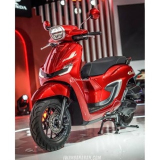 Merah 條紋 Honda Stylo 160 2024 光面紅色貼紙 lis 條紋標準 Ori Honda Styl