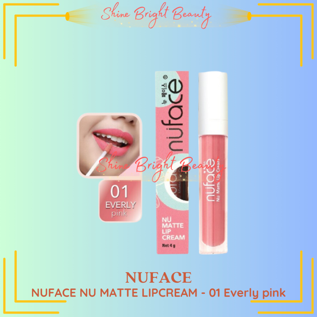 Nuface Nu 啞光唇膏 Everly Pink