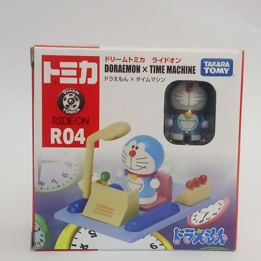 哆啦夢 Tomica Ride On R04 Doraemon x Time Machine Takara Tomy 壓