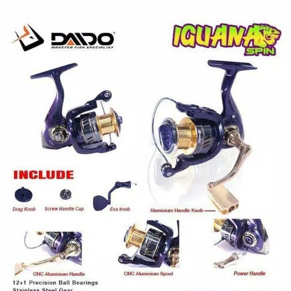 Daido IGUANA 6000 PH 電動手柄卷線器 Daido