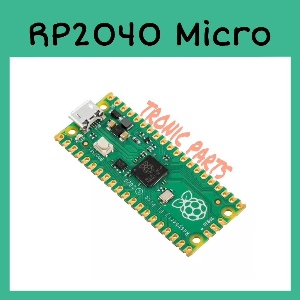 Raspberry Pi Pi Pico RP2040 微蟒蛇微型 USB 非焊接 RP2040 ARM