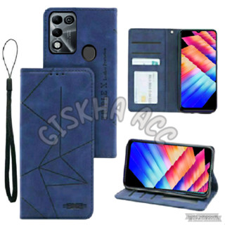 INFINIX HOT 10 PLAY CASE 皮革翻蓋磁鐵外殼 HP 錢包 HP 外殼 HP 外殼