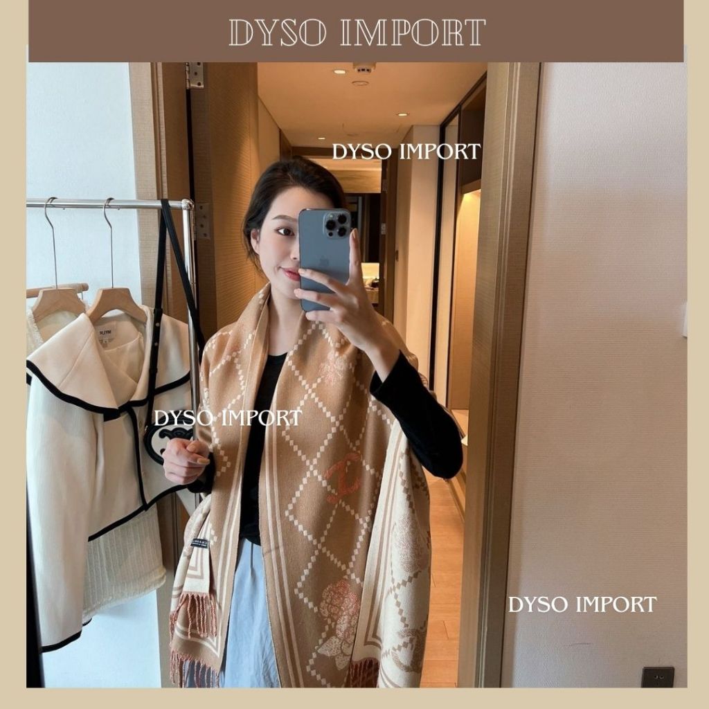 Dyso C06-14韓版圍巾英國65x185Cm羊絨仿時尚冬秋冬