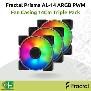 風扇盒 12cm Fractal Prisma AL-14 ARGB PWM 三件裝 3 合 1 官方
