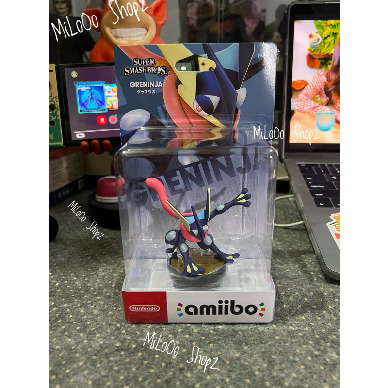 任天堂 Amiibo GRENINJA POKEMON 超級粉碎兄弟 SSBU Nintendo Switch