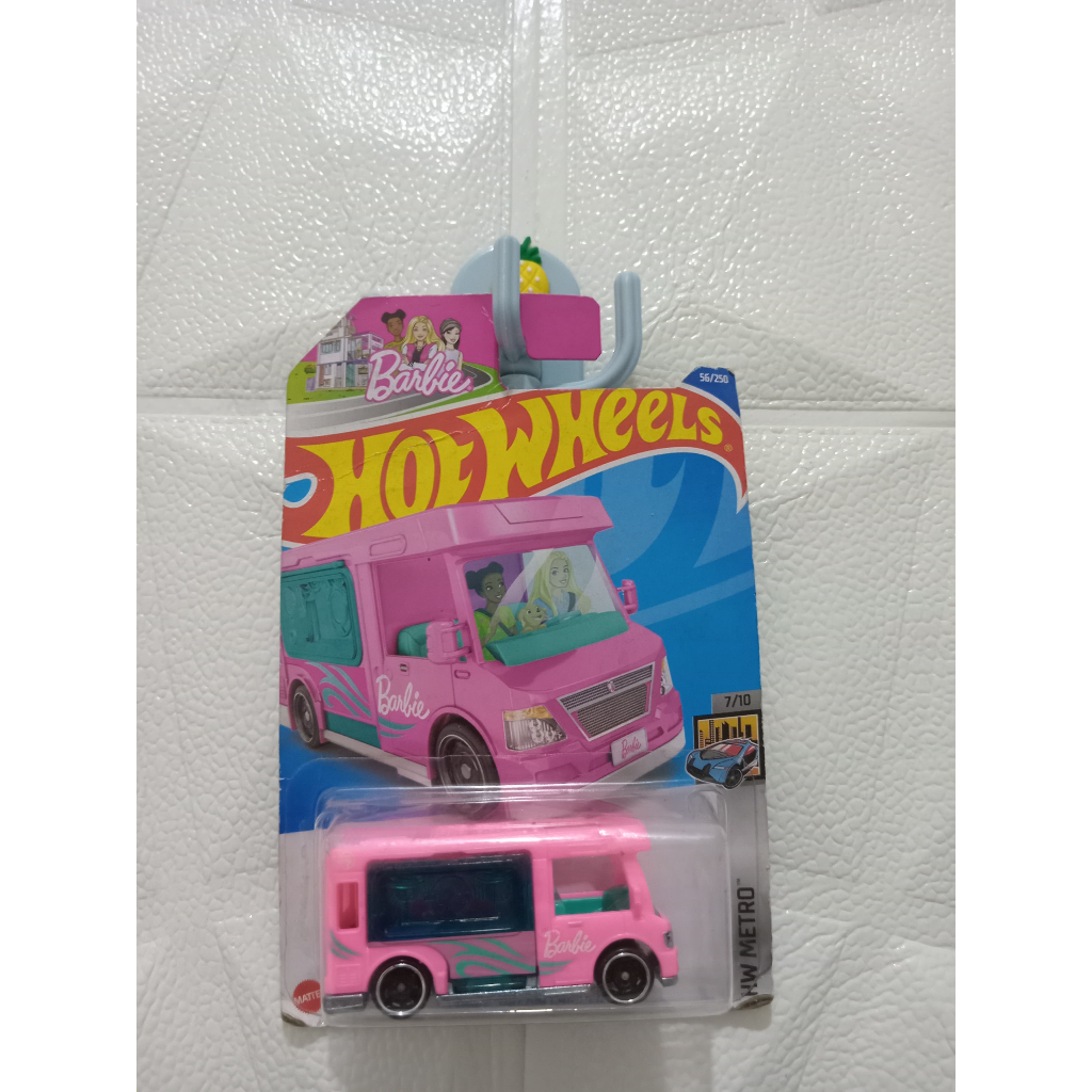 Hotweels Toys HW metro 芭比夢幻露營車 ORI DAN