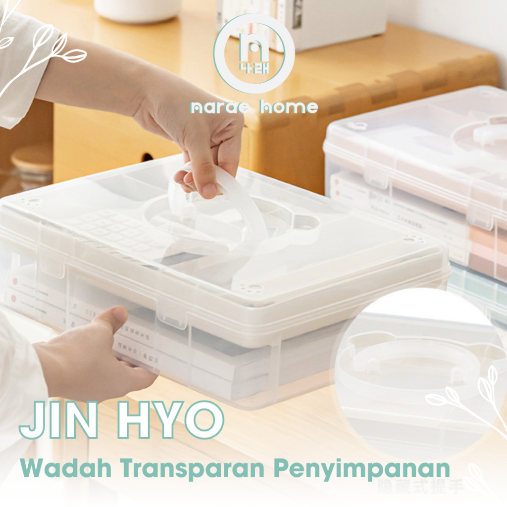 Jin HYO 美學輔助收納盒實用藥盒收納盒急救包簡易藥品收納急救美學極簡藥品收納