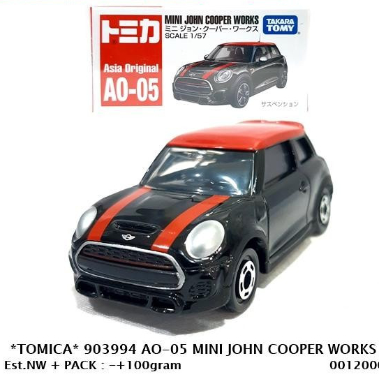 Tomica AO-05 Mini John Cooper Works Takara Tomy 壓鑄汽車微型兒童玩具車