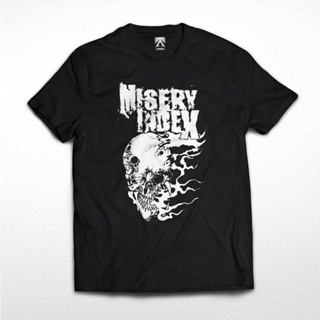 Band MISERY INDEX T 恤音樂死亡金屬上衣中性 distro T 恤 VINTAGE METAL BAN