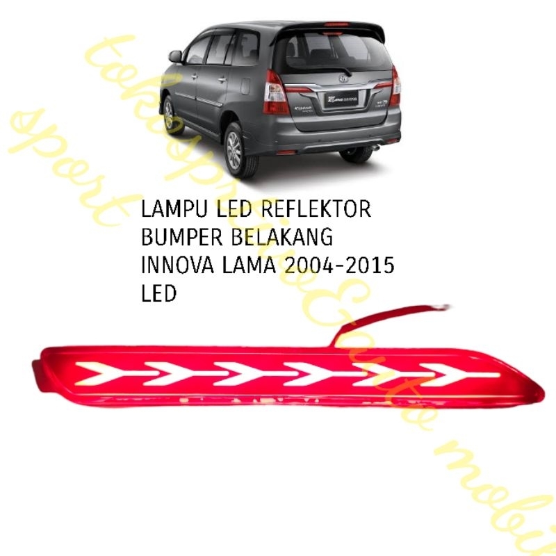 豐田 Mata Toyota innova 2005-2015 後保險槓反光燈 Old innova Cat Eye 蘭