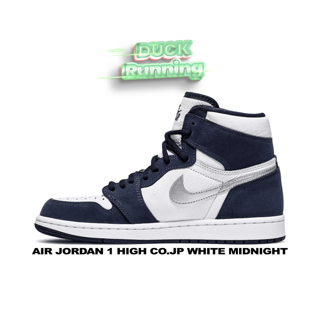 耐吉 耐克 Air Jordan 1 High OG CO.JP 鞋款白色午夜海軍金屬銀