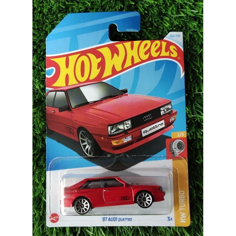 HOT WHEELS 風火輪 87 奧迪 QUATTRO RED