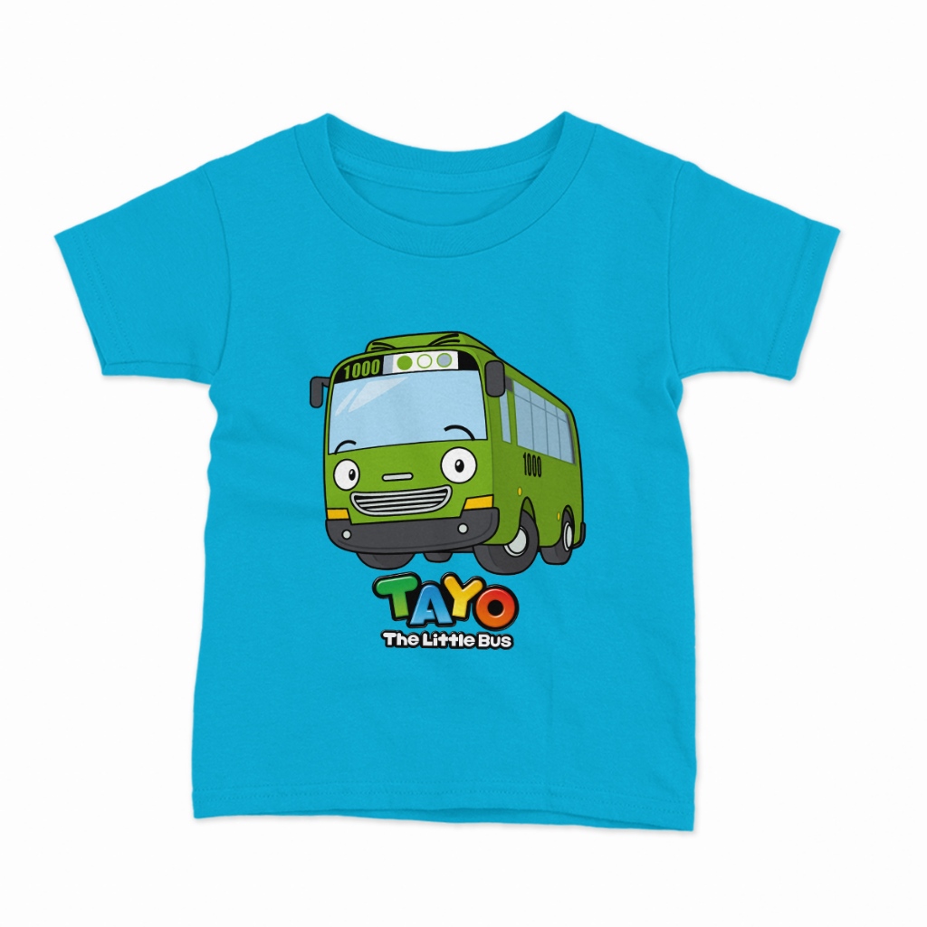 Bappier T 恤 Rogi Tayo The Little Bus 衣服 Distro 獨特可愛兒童設計 1 12