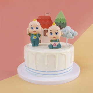 Hm8 寶寶生日蛋糕展示 JOJO COCOMELON CAKE TOPPER 擺件 JOJO COCOMELON 生日