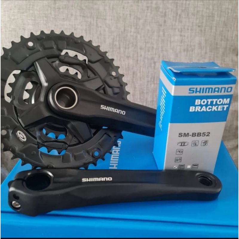 曲柄 altus shimano mt210 三重 40t 44t 臂 170