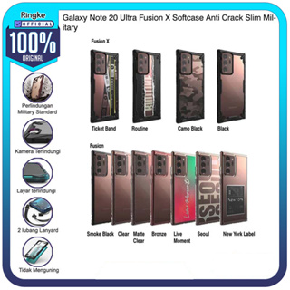 SAMSUNG Ringke 三星 Galaxy Note 20 Ultra Fusion X 外殼軟殼防裂軍用堅韌裝甲