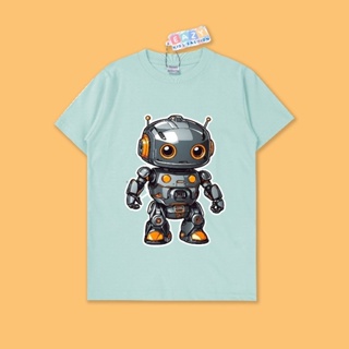 Eazy Kids 時尚 T 恤兒童機器人