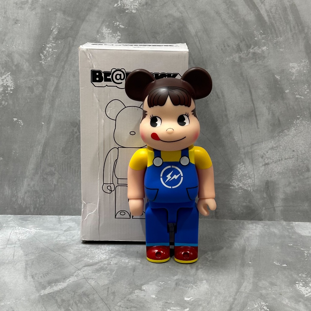 Bearbrick BE@RBRICK 熊磚 Peko 碎片 FRGMT 方便碎片 400 可動人偶