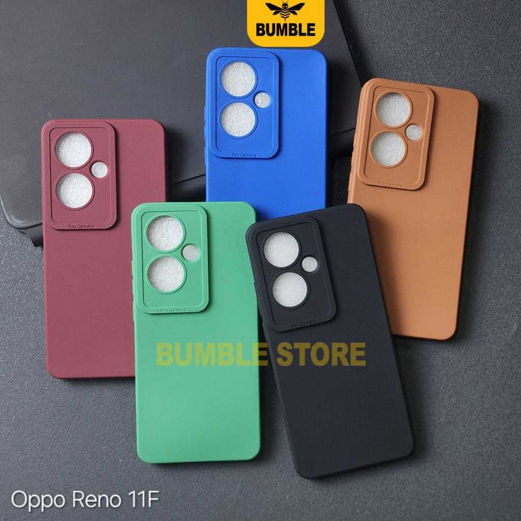Oppo Reno 11F 軟殼 Pro 相機彩色外殼 Oppo Reno 11F