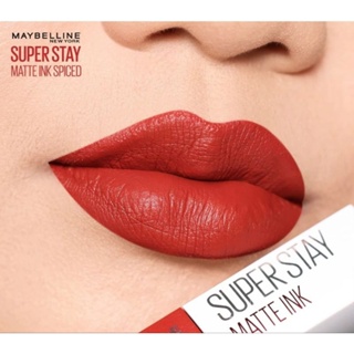 MAYBELLINE 口紅美寶蓮唇霜超級持久啞光持久防水/批發