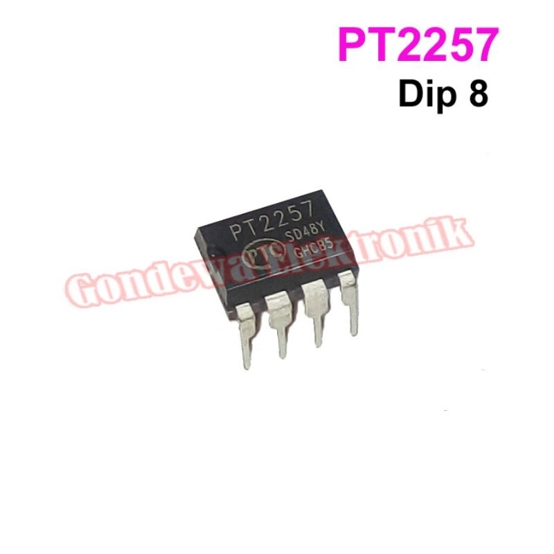 Pt2257 dip 8 電子音量控制器 IC