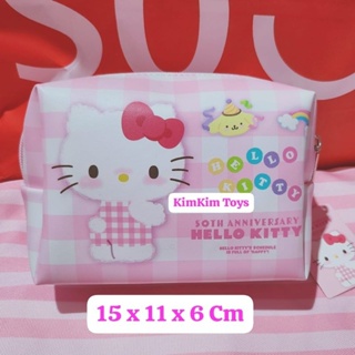 三麗鷗 化妝包 Hello Kitty 原創 Sanrio Pouch 鉛筆袋袋 50 週年