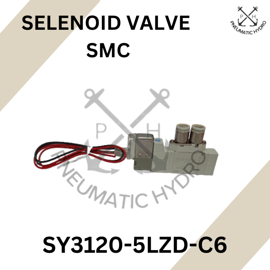 電磁閥 SMC SY3120-5LZD-C6