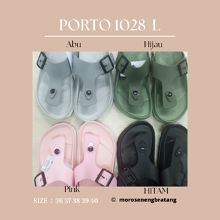 1028l-4 Porto 人字拖女式涼鞋酷日常家用防滑橡膠耐用舒適最新尺碼 36 37 38 39 40
