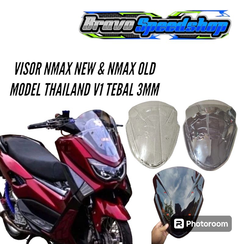 山葉 遮陽板變化模型泰國 v1 雅馬哈 Nmax 新 Nmax 舊材料全亞克力厚度 3mm pnp Nmax 舊新