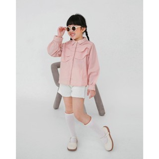 Kemeja Serena SHIRT Hunny Bunny兒童分層襯衫兒童穆斯林衣服兒童正裝
