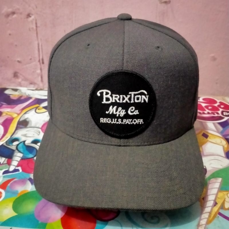 Brixton Snapback 帽子灰色