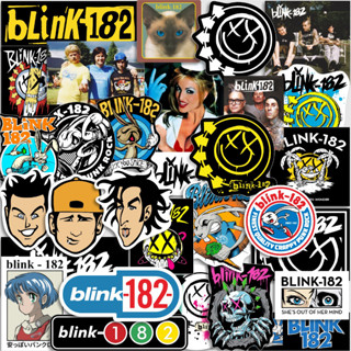POLAROID 30 件裝貼紙美學樂隊 Blink-182 乙烯基防水貼紙帶頭盔書刊手提箱摩托車保護套 HP 筆記本電