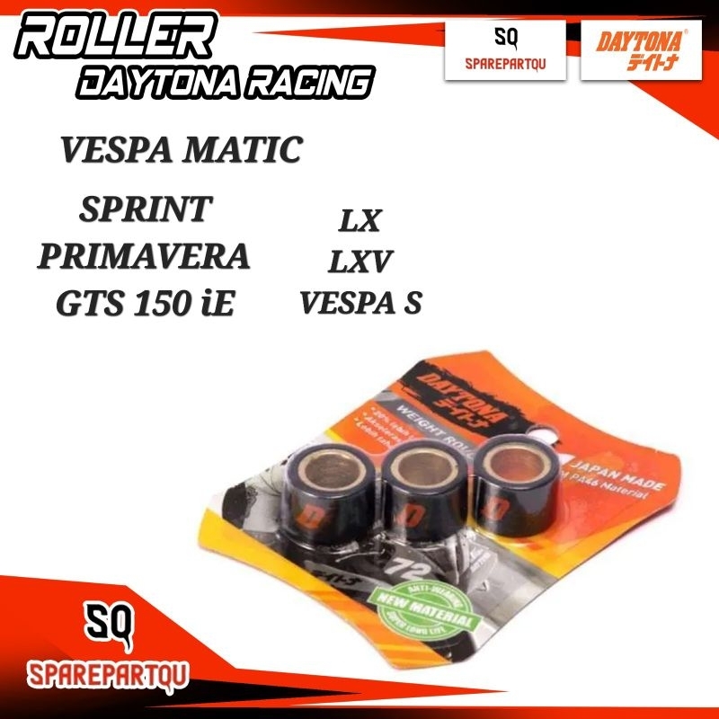 滾輪 VESPA MATIC SPRINT PRIMAVERA GTS 150 iE LX LXV S 代托納賽車